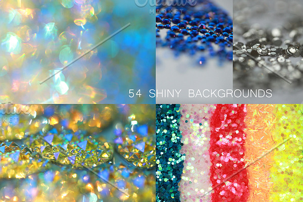 54 Shiny backgrounds