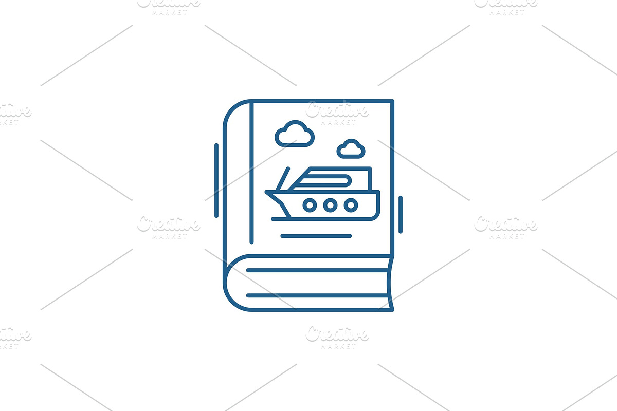 Guide line icon concept. Guide flat in Illustrations - product preview 8