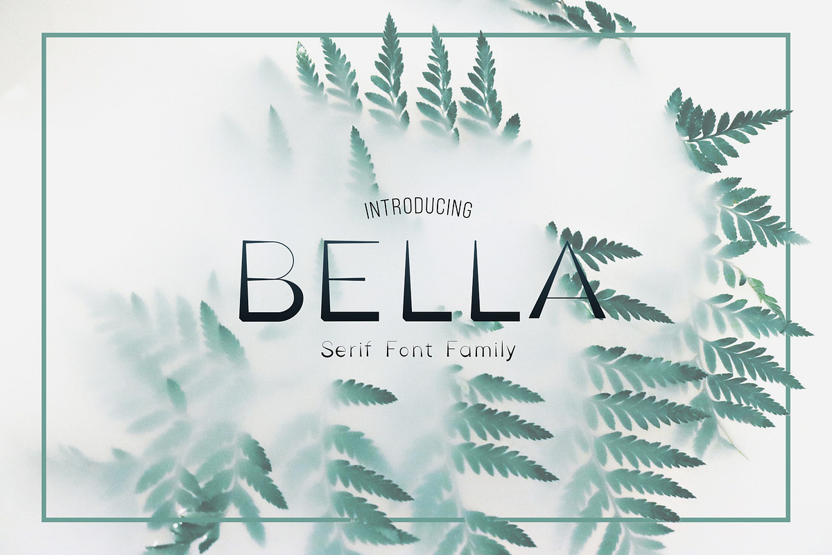 Bella Serif Font Family in Serif Fonts - product preview 8