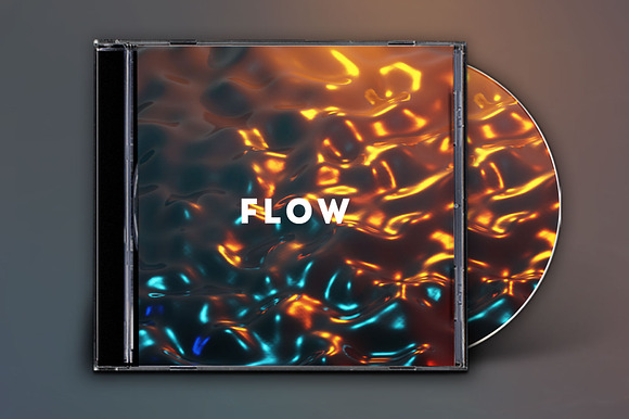 Flow - 25 Liquid 3D Backgrounds in Textures - product preview 1