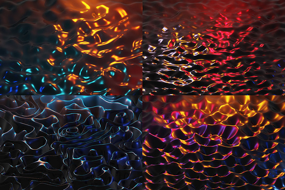 Flow - 25 Liquid 3D Backgrounds in Textures - product preview 4