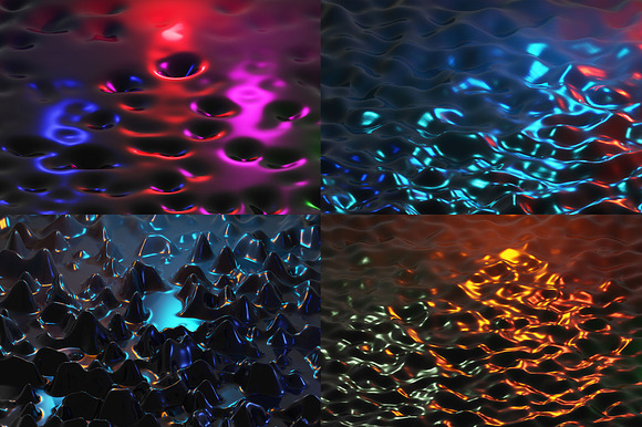 Flow - 25 Liquid 3D Backgrounds in Textures - product preview 5