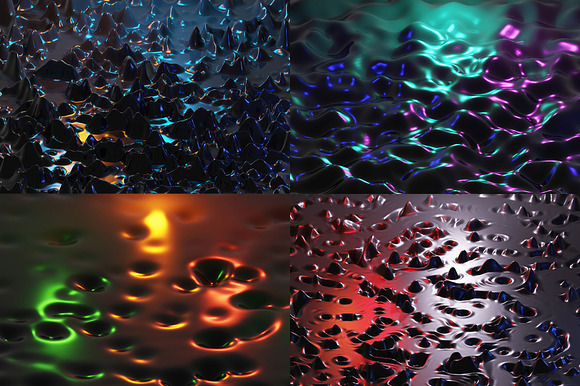 Flow - 25 Liquid 3D Backgrounds in Textures - product preview 6