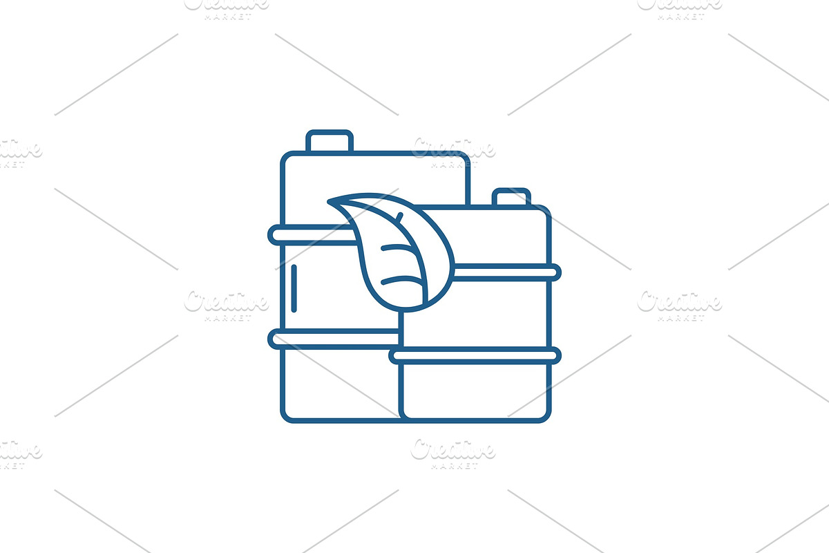 High quality fuel line icon concept in Illustrations - product preview 8