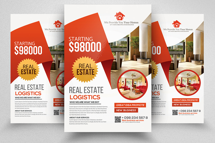 Buy & Sell Houses Flyer Templates in Flyer Templates - product preview 8