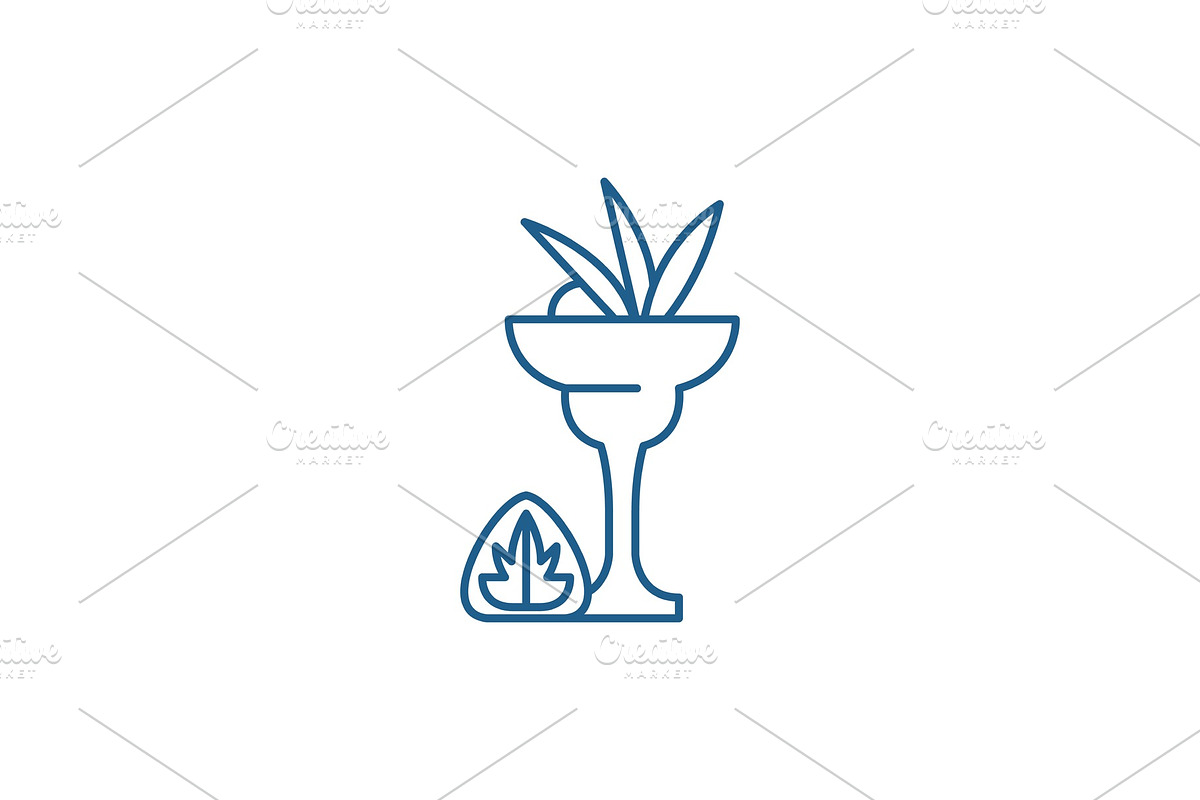 Liquor line icon concept. Liquor in Illustrations - product preview 8