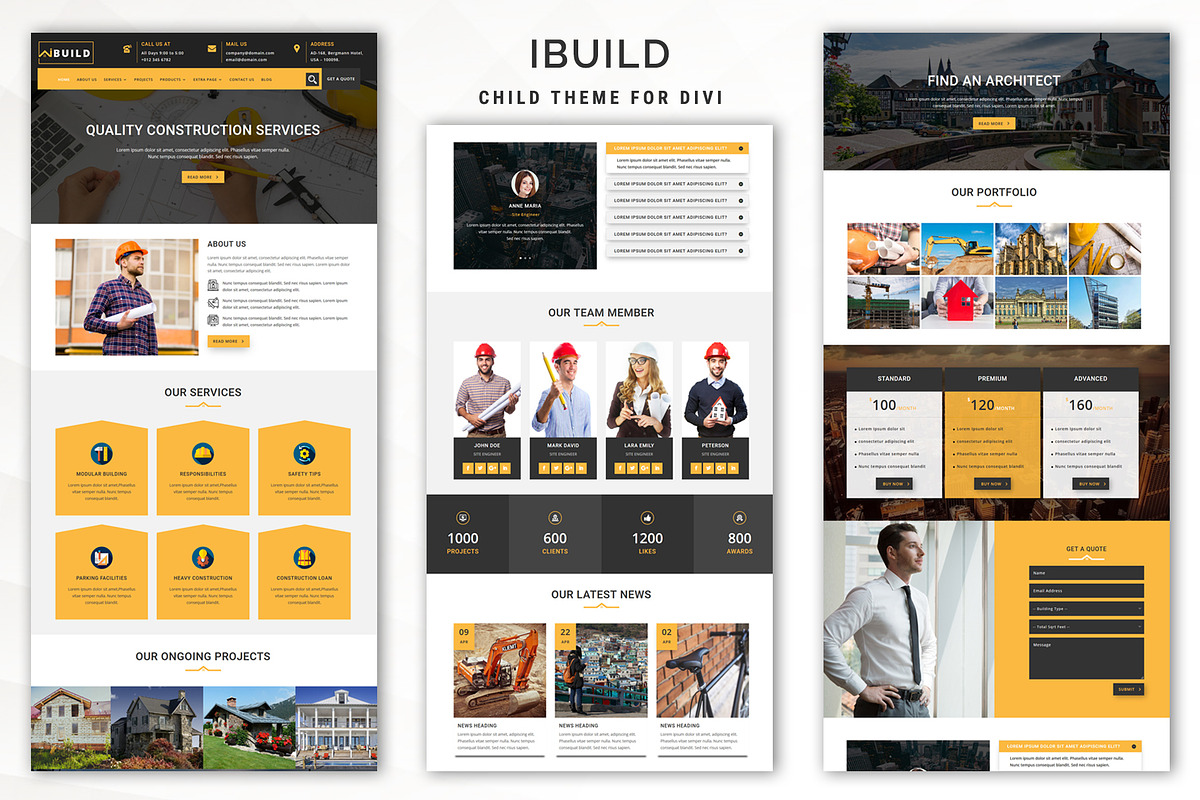 iBuild  – Divi Child Theme in WordPress Business Themes - product preview 8