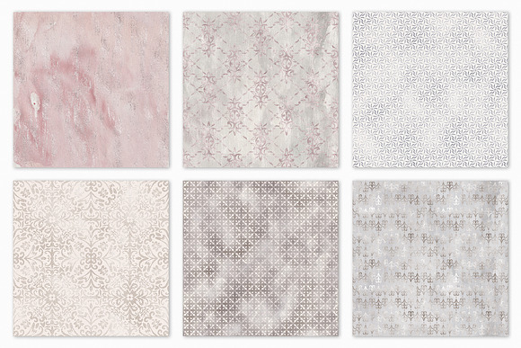 Seamless Shabby Chic Digital Papers in Textures - product preview 13