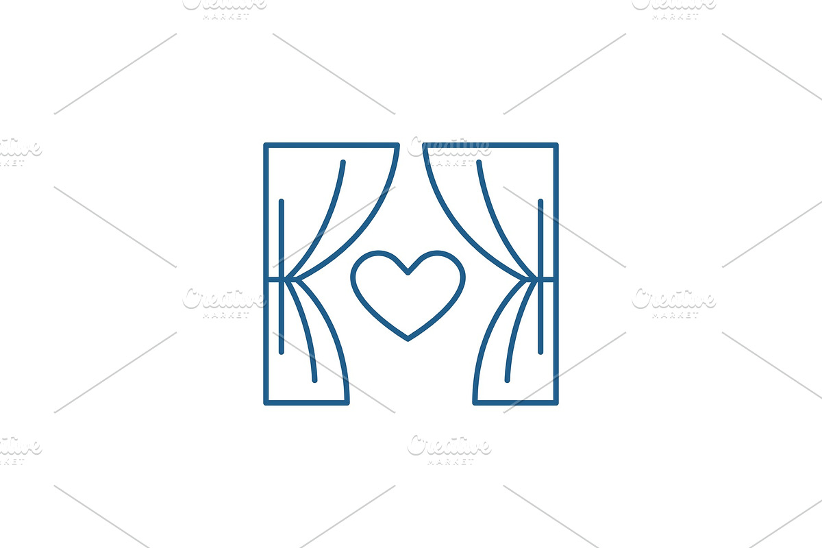 Love time line icon concept. Love in Illustrations - product preview 8
