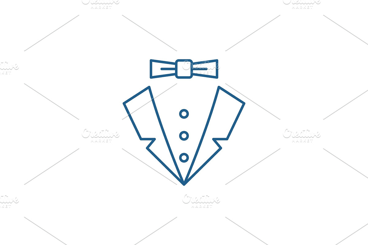 Male style line icon concept. Male in Illustrations - product preview 8