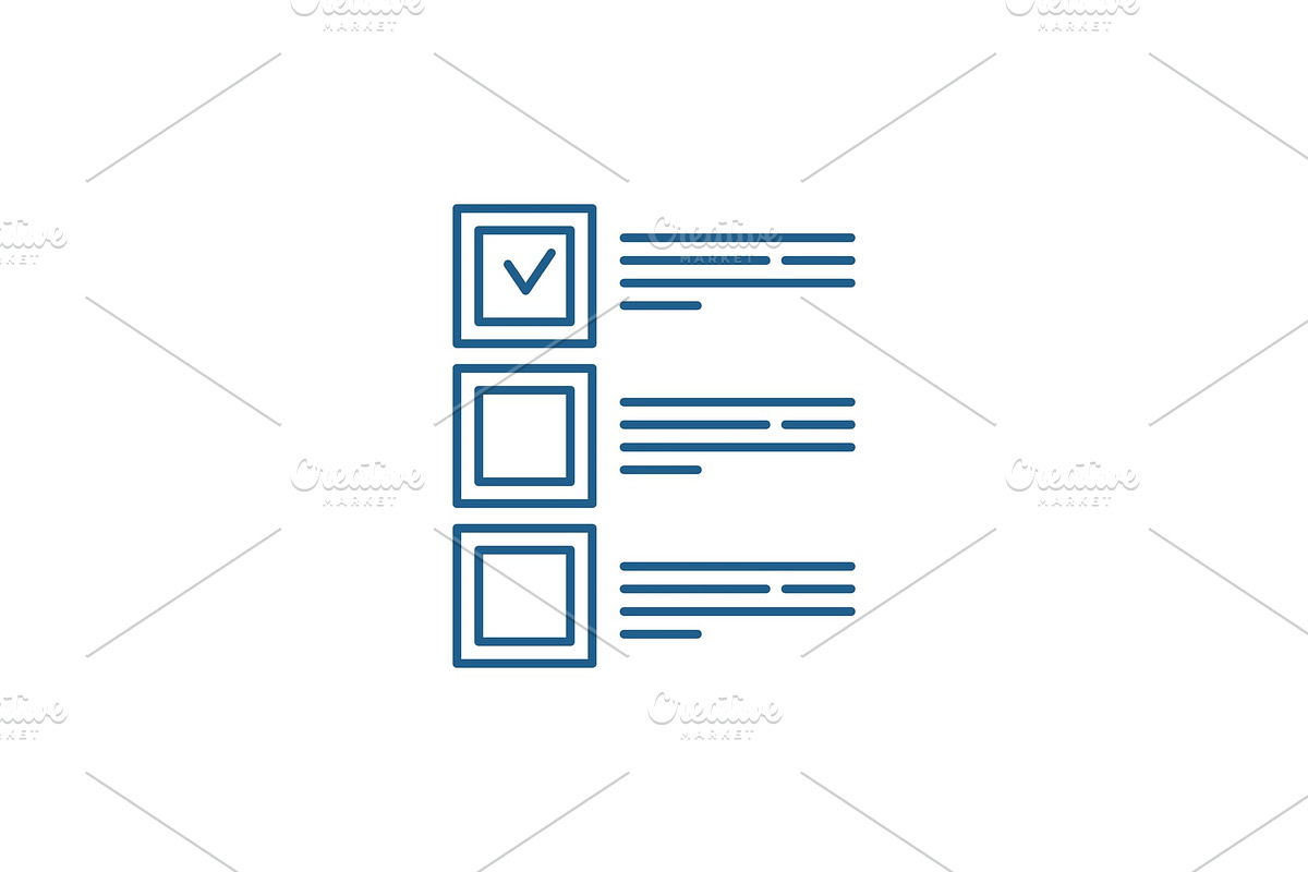 Marketing research line icon concept in Illustrations - product preview 8