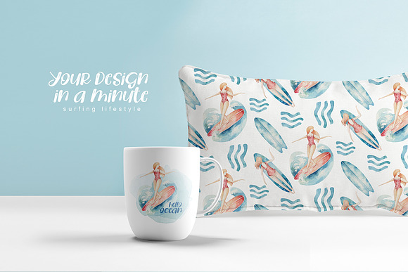 Surfing Lifestyle in Illustrations - product preview 9