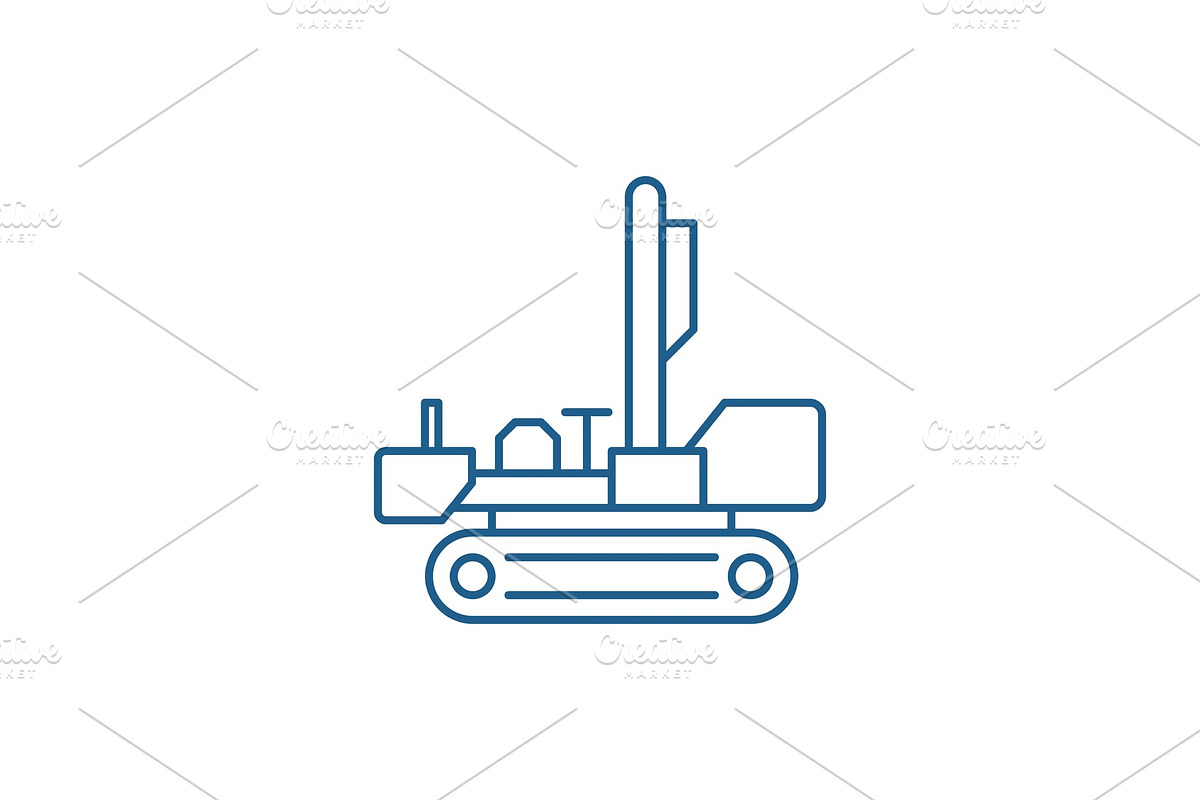 Men at work line icon concept. Men in Illustrations - product preview 8