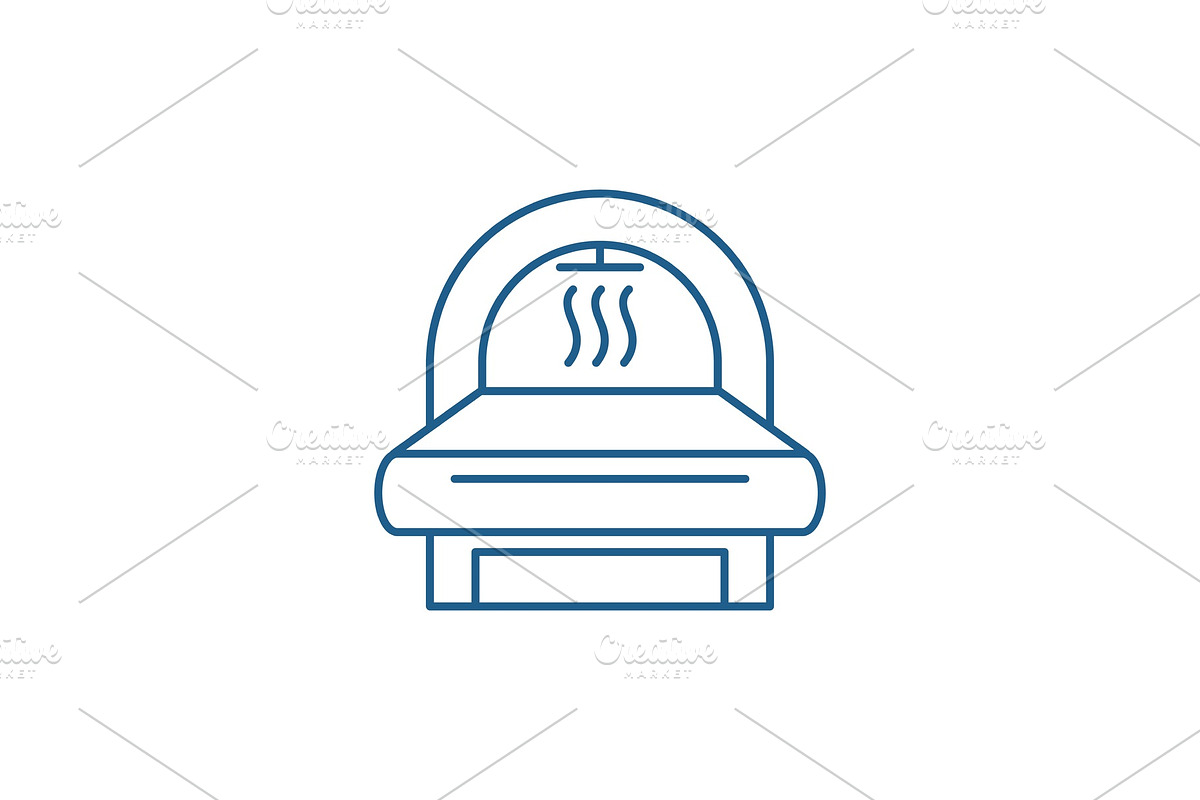 Mri line icon concept. Mri flat in Illustrations - product preview 8