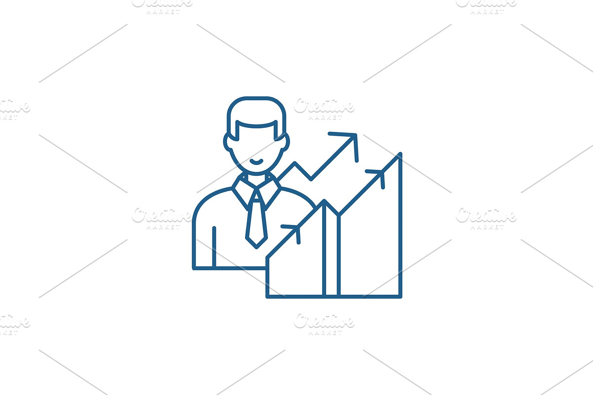 New career line icon concept. New in Illustrations - product preview 8