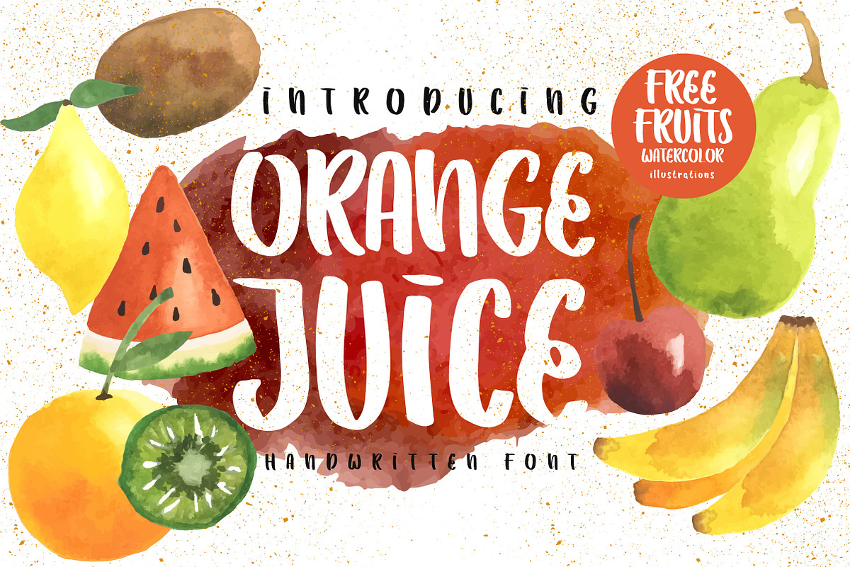 Orange Juice Font in Display Fonts - product preview 8