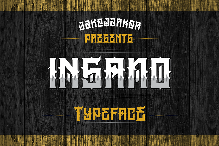 INSANO in Blackletter Fonts - product preview 8