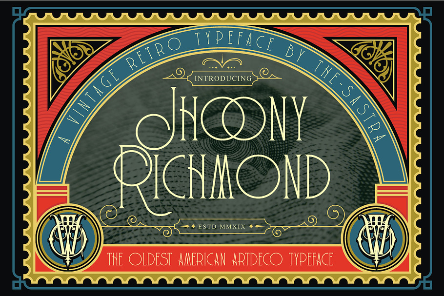 Jhoony richmond in Display Fonts - product preview 8