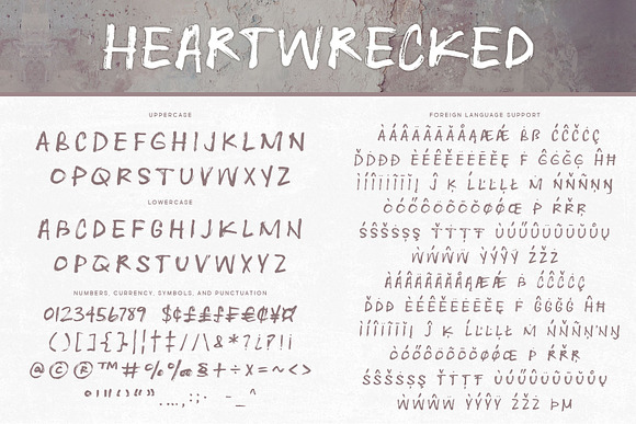 Heartwrecked in Script Fonts - product preview 1