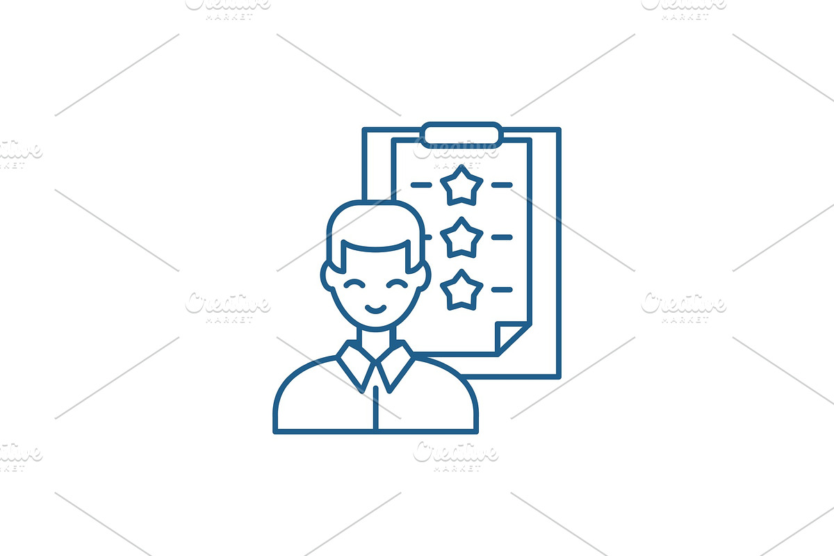 Professional testing line icon in Illustrations - product preview 8