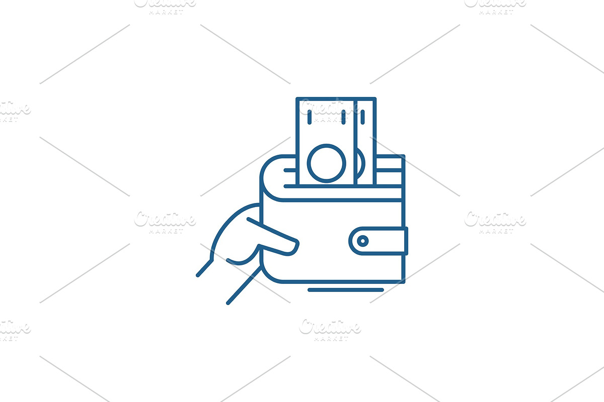 Profitable business line icon in Illustrations - product preview 8