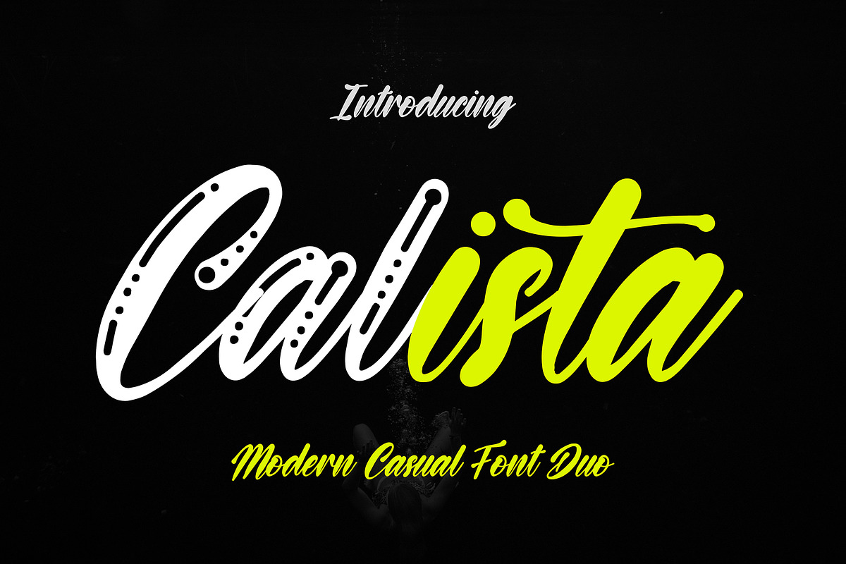 Calista in Script Fonts - product preview 8