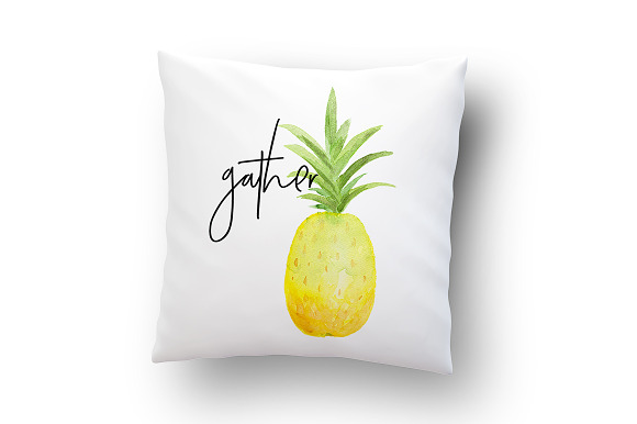 Summer Lemon Fruit Clip Art Bundle in Illustrations - product preview 4