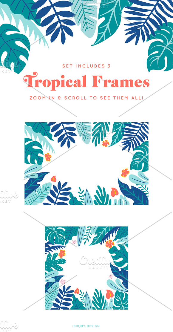 Tropical Illustrations in Illustrations - product preview 8