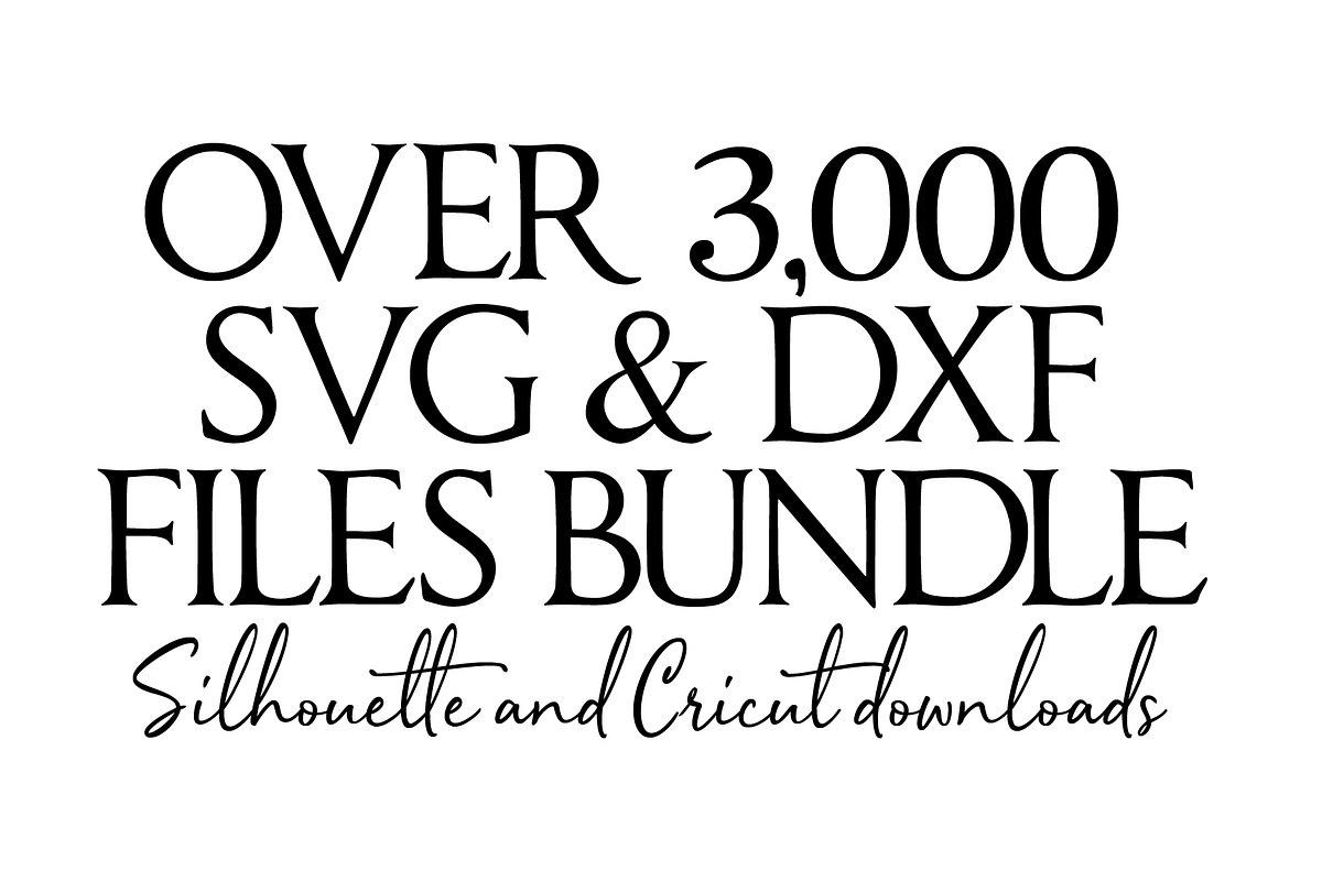 3,000+ svg silhouette cricut bundle in Illustrations - product preview 8