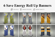 Save Energy Roll Up Banners