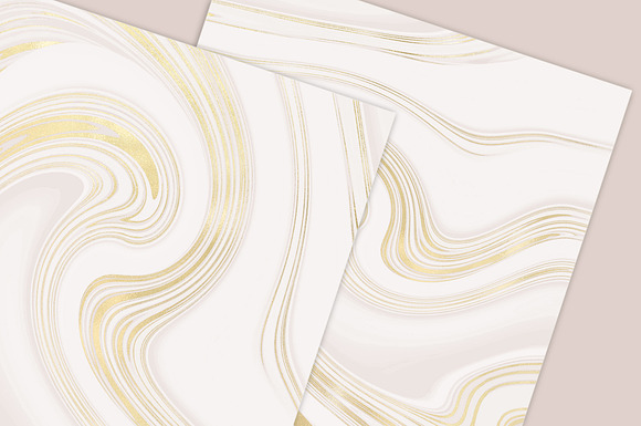 Gold Marble Iridescent Textures in Textures - product preview 25