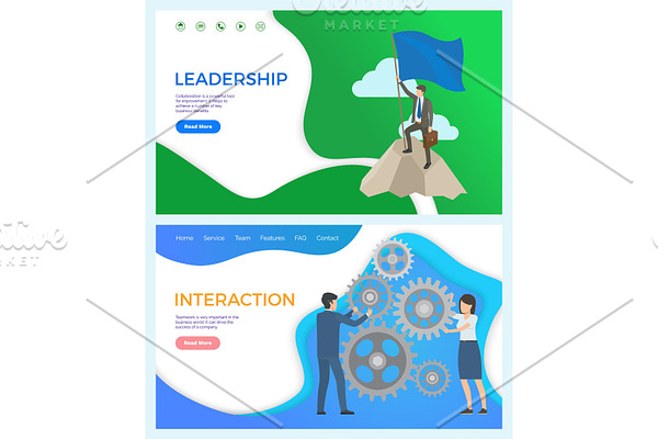 Leadership and Interaction Between