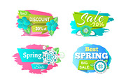 Spring Sale Seasonal Proposition of