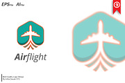 Flight / Airplane Logo Template