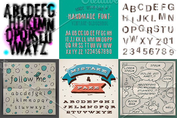 Big Bundle Alphabet & Numbers in Symbol Fonts - product preview 10