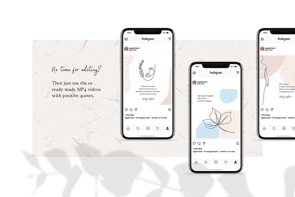 ANIMATED Instagram Posts – Lina in Instagram Templates - product preview 4