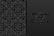 2 Traditional Floral Backgrounds