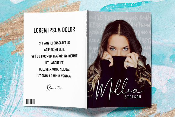 Chelsea Olivia - Font Duo in Script Fonts - product preview 3