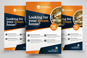 Luxury Houses Real Estate Flyers