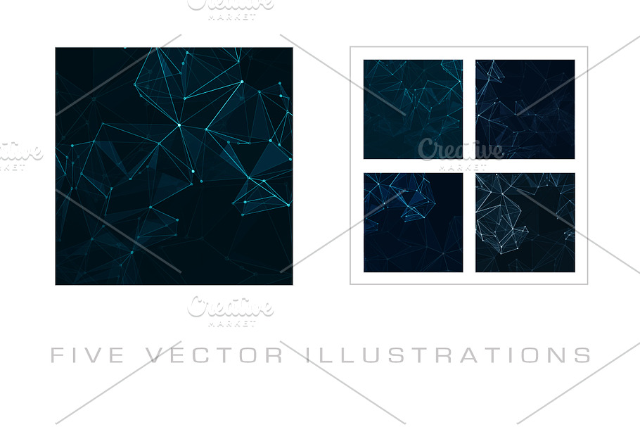 Abstract polygonal spaces in Patterns - product preview 8
