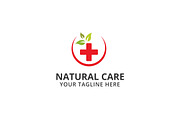 Natural Care Logo Template