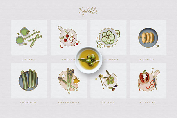Whole Food Plant Based Diet Icons in Food Icons - product preview 13