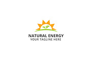 Natural Energy Logo Template