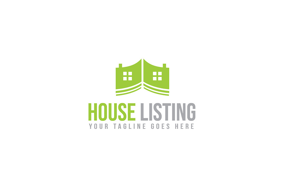 House Listing Logo Template
