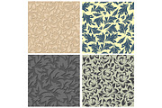 5 Seamless Floral Patterns
