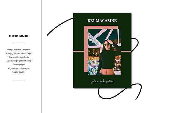 BRI Magazine | Fashion & Culture in Magazine Templates - product preview 7