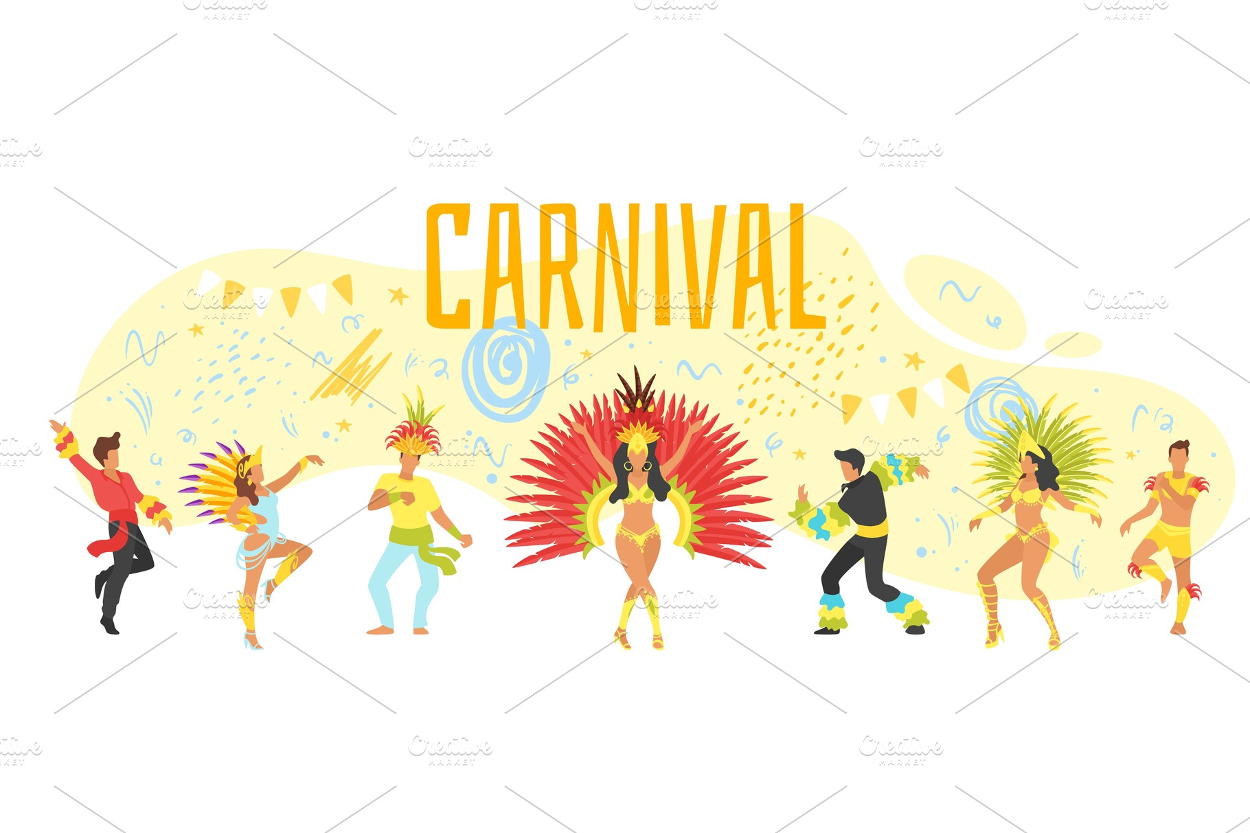 Carnival design template | Creative Daddy