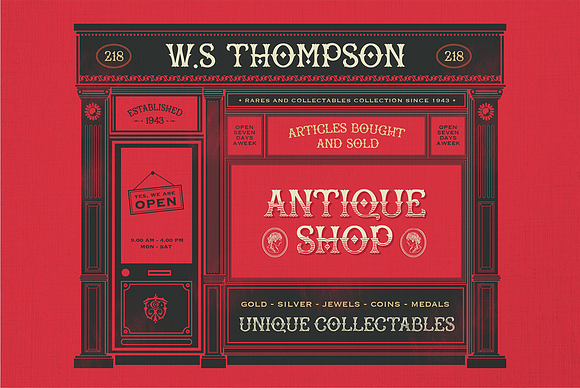 WT Scotch + Bonus in Display Fonts - product preview 1