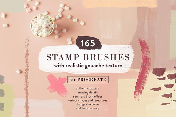 Abstract Gouache - Procreate Stamps in Add-Ons - product preview 6
