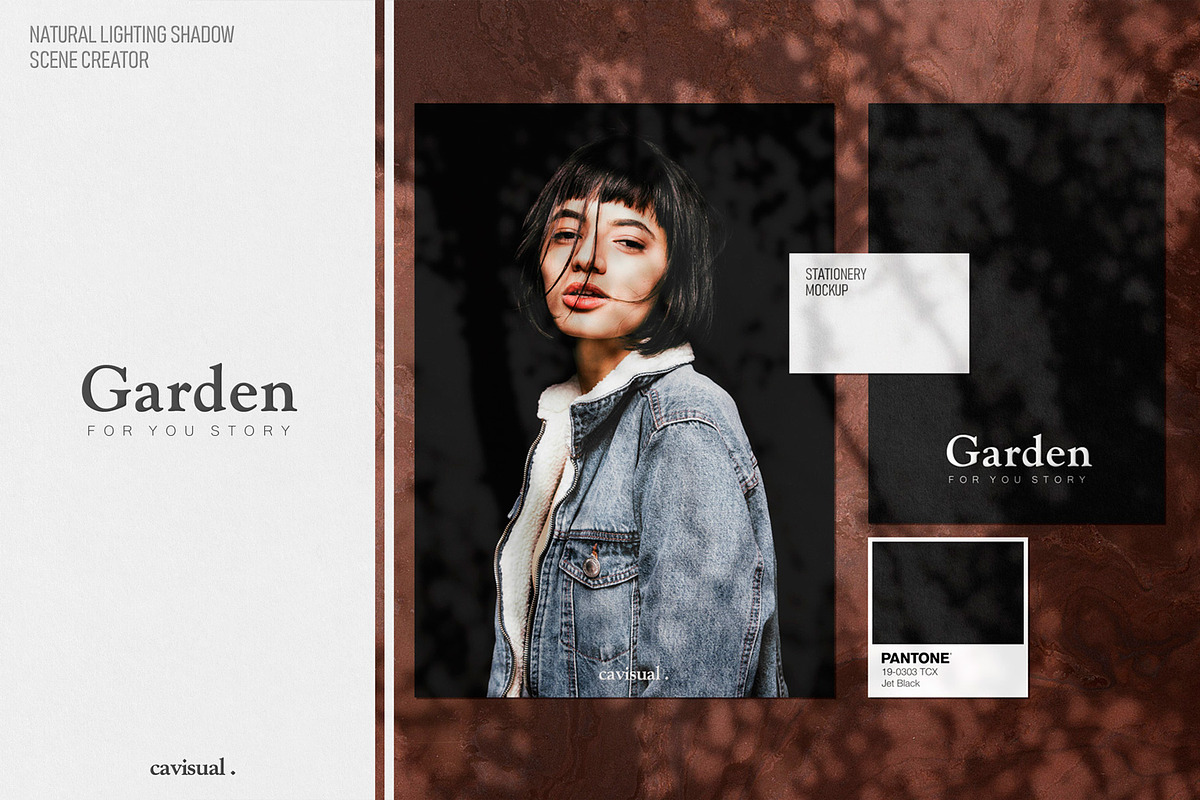 Garden - Natural Shadow Pack Vol.1 in Scene Creator Mockups - product preview 8